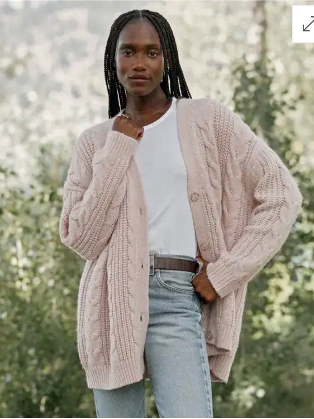 Jenni Kayne Cable Cocoon Cardigan